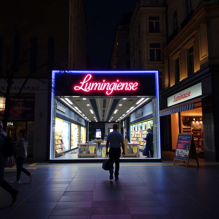 Comment installer une enseigne lumineuse pour attirer plus de clients??