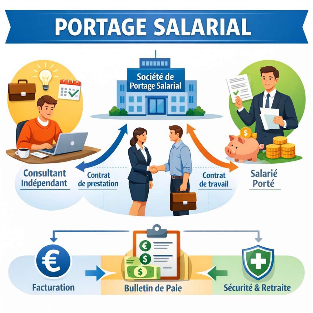 Portage salarial : que retenir sur la simulation de revenus et les charges ?