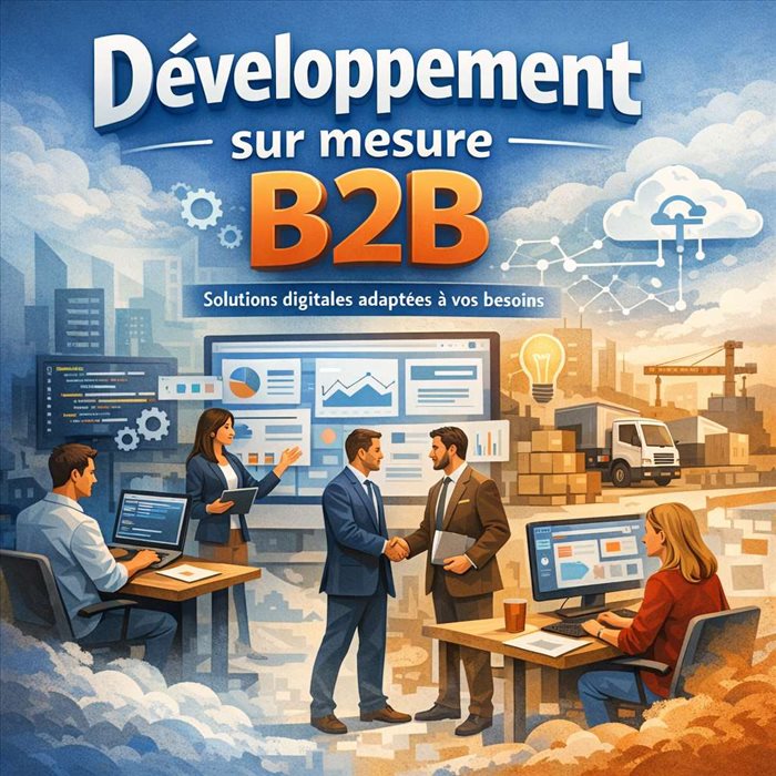 Développement sur mesure B2B : usages, limites et bénéfices métier