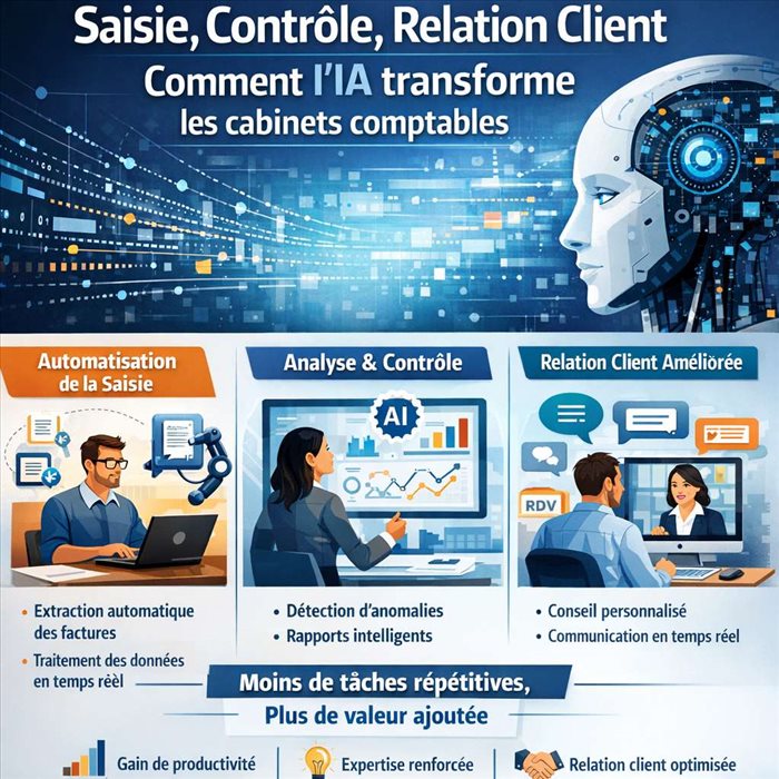 Cabinets comptables : la transformation numérique par l'IA