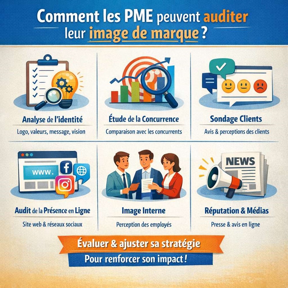 Comment les PME peuvent auditer leur image de marque pour gagner en crédibilité