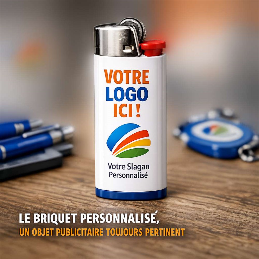 Briquet personnalisé : un objet publicitaire toujours pertinent