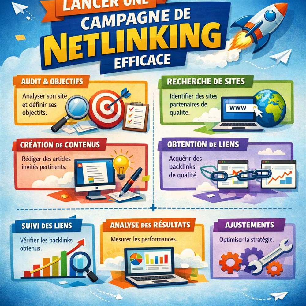 Lancer une campagne de netlinking efficace: méthode et bonnes pratiques