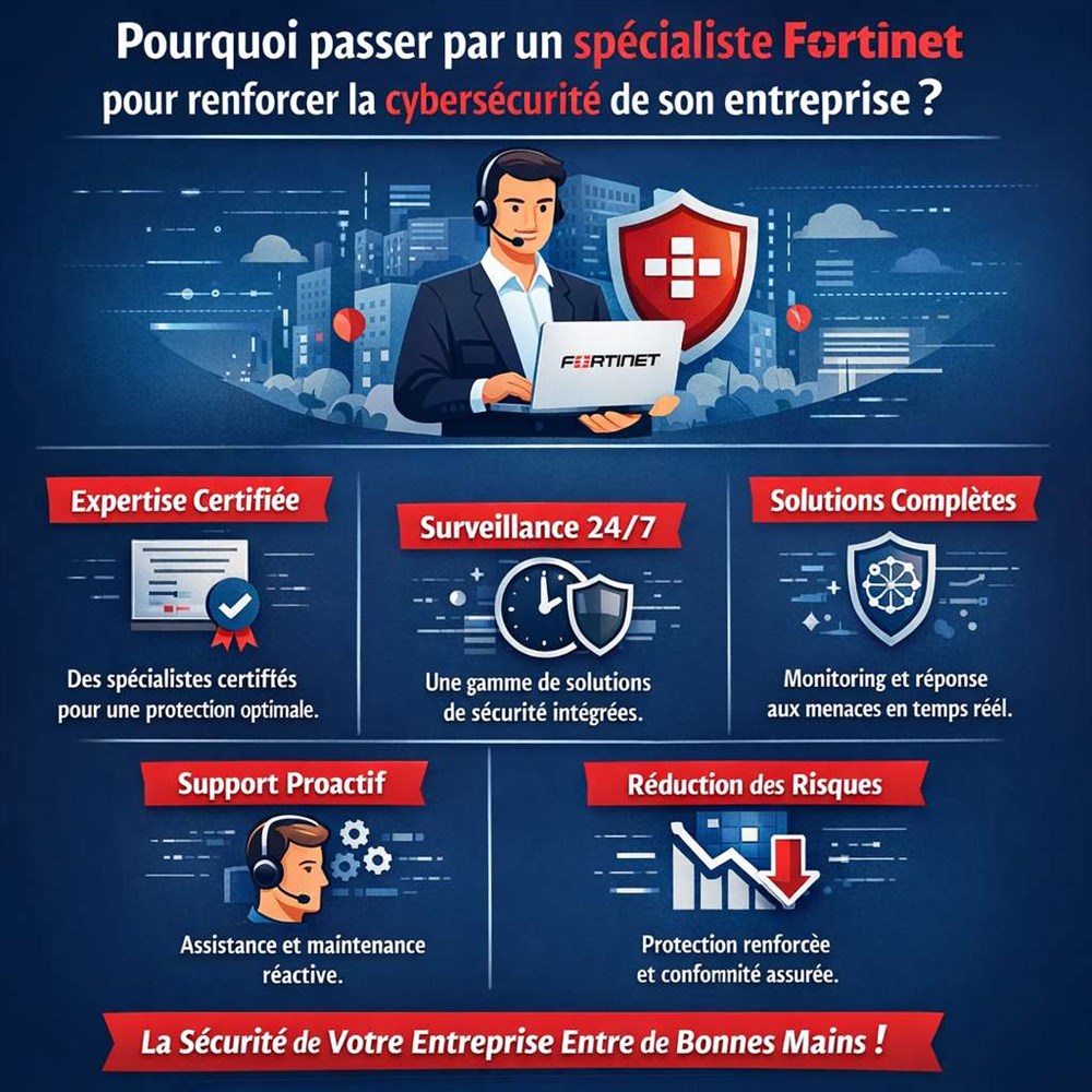 Pourquoi passer par un spécialiste Fortinet pour renforcer la cybersécurité de son entreprise ?