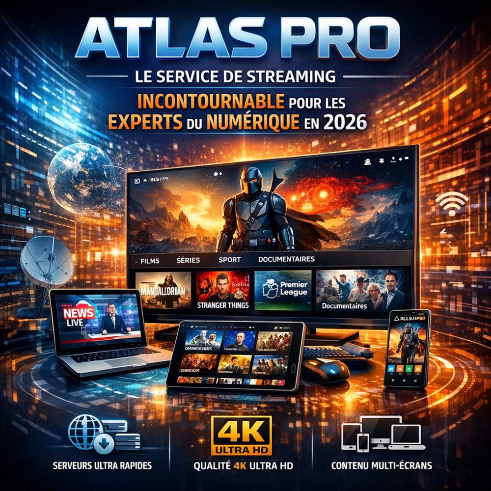 Atlas Pro : Le Service de Streaming Incontournable pour les Experts du Numérique en 2026
