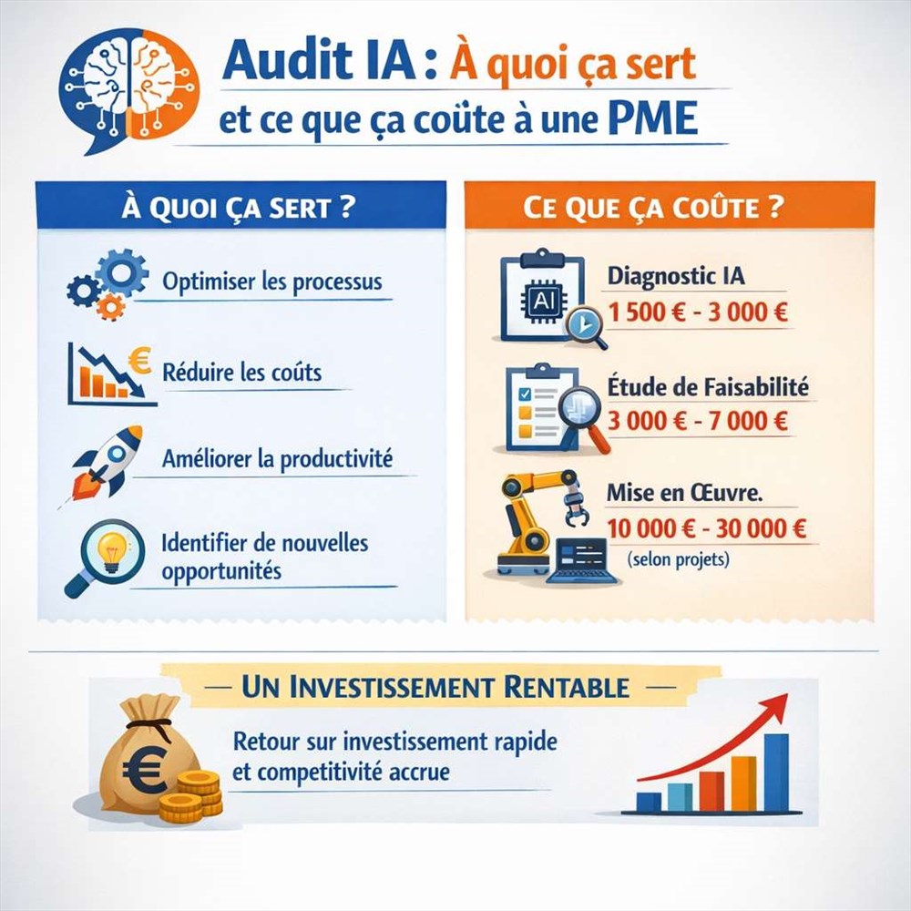 Audit IA : à quoi ça sert et ce que ça coûte à une PME