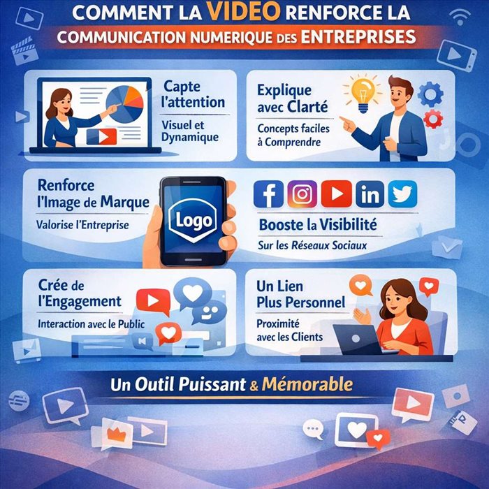 Vidéo et communication numérique : boostez votre stratégie d’entreprise