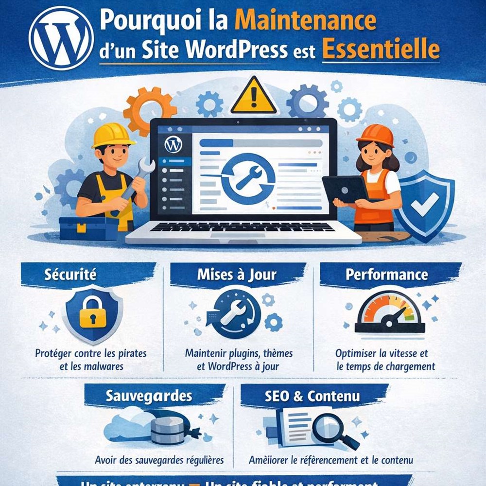 Pourquoi la maintenance d’un site WordPress est essentielle
