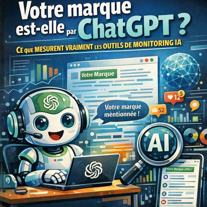 Monitoring IA : votre marque est-elle citée par ChatGPT ?