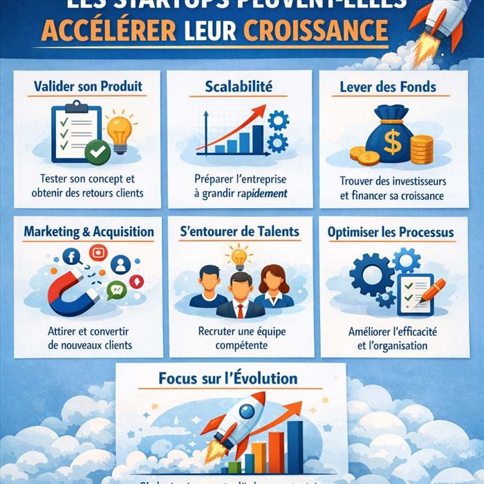 Comment les startups peuvent-elles accélérer leur croissance ?
