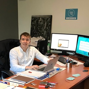 Victor-Emanuel, un informaticien à Cherbourg