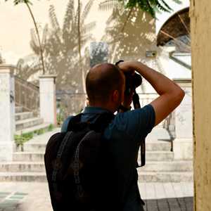 Abdelmajid, un professionnel de la photo à Villejuif