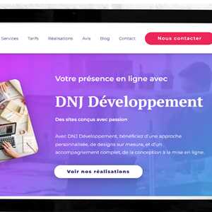 DNJ Développement , un développeur web à Vervins